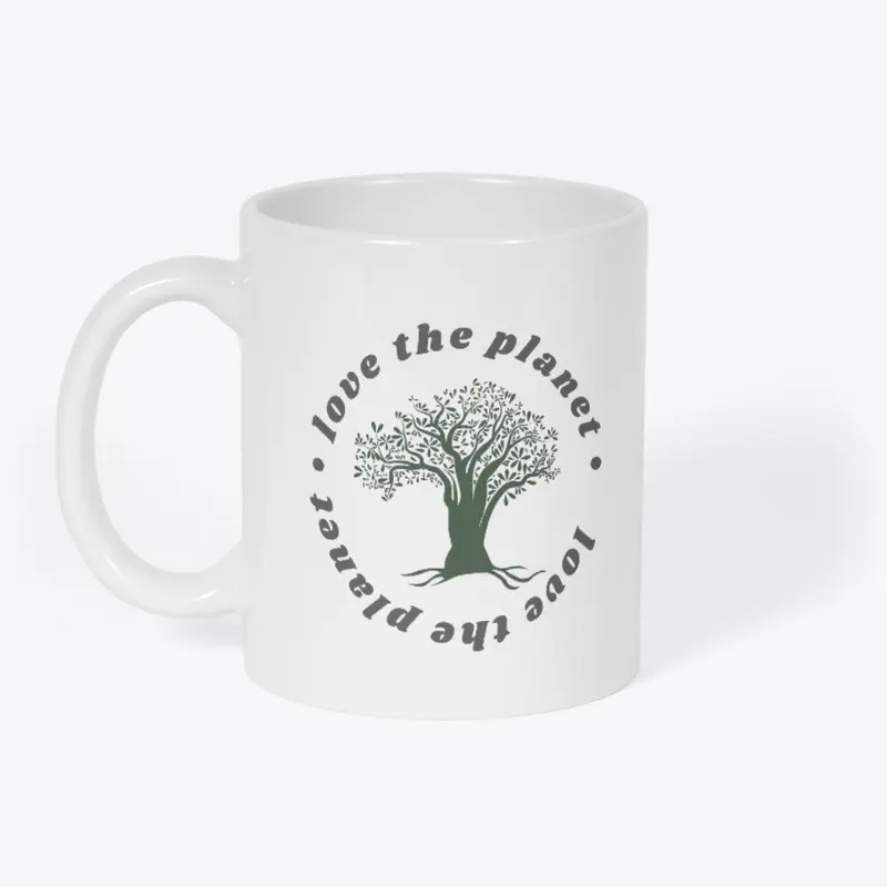 "Love the Planet" Eco-Friendly tee