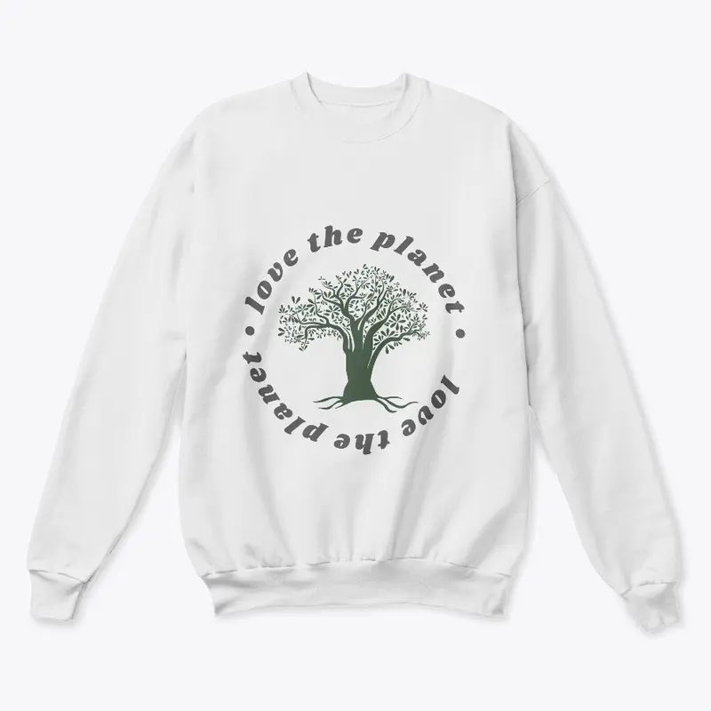 "Love the Planet" Eco-Friendly tee